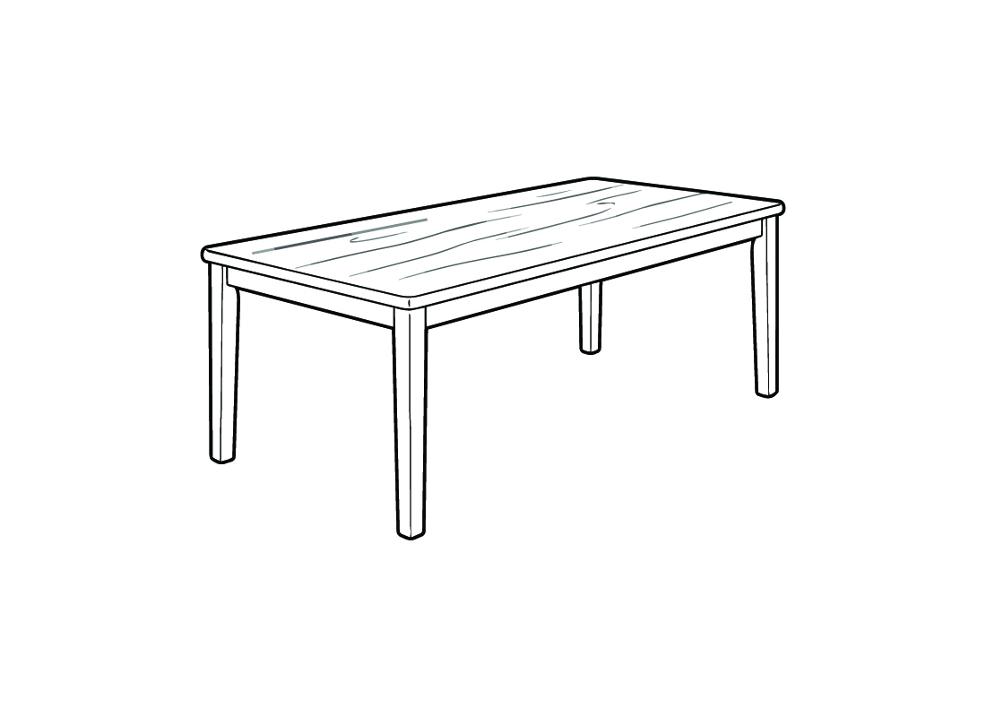Eettafels en salontafels