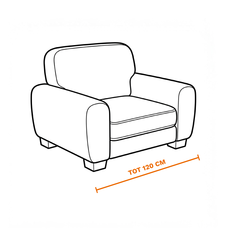 Fauteuil of grote stoel op laten halen door de meubel ophaalservice van vootzy
