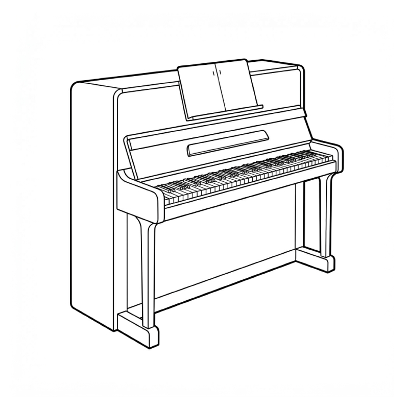 Piano op laten halen door de meubel ophaalservice van vootzy