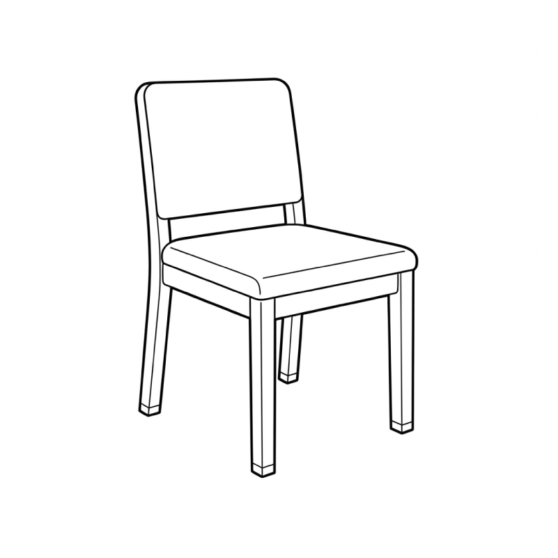 Set eettafelstoelen tot 4 stuks op laten halen door de meubel ophaalservice van vootzy