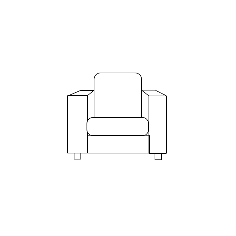 fauteuil, grote stoel