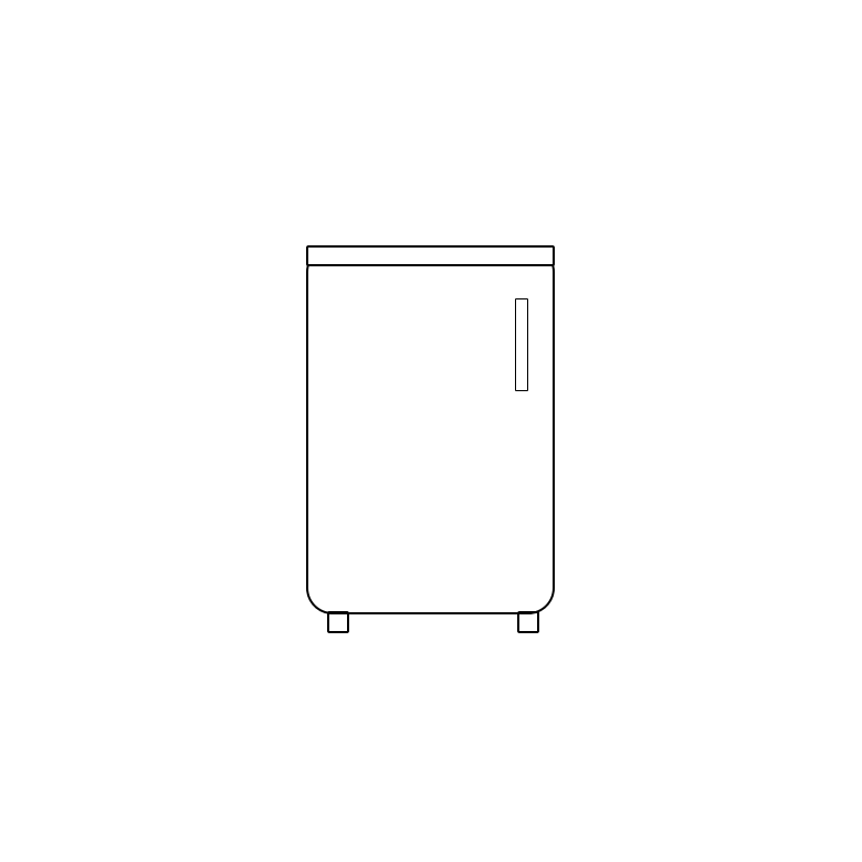 koelkast tot 100cm hoog