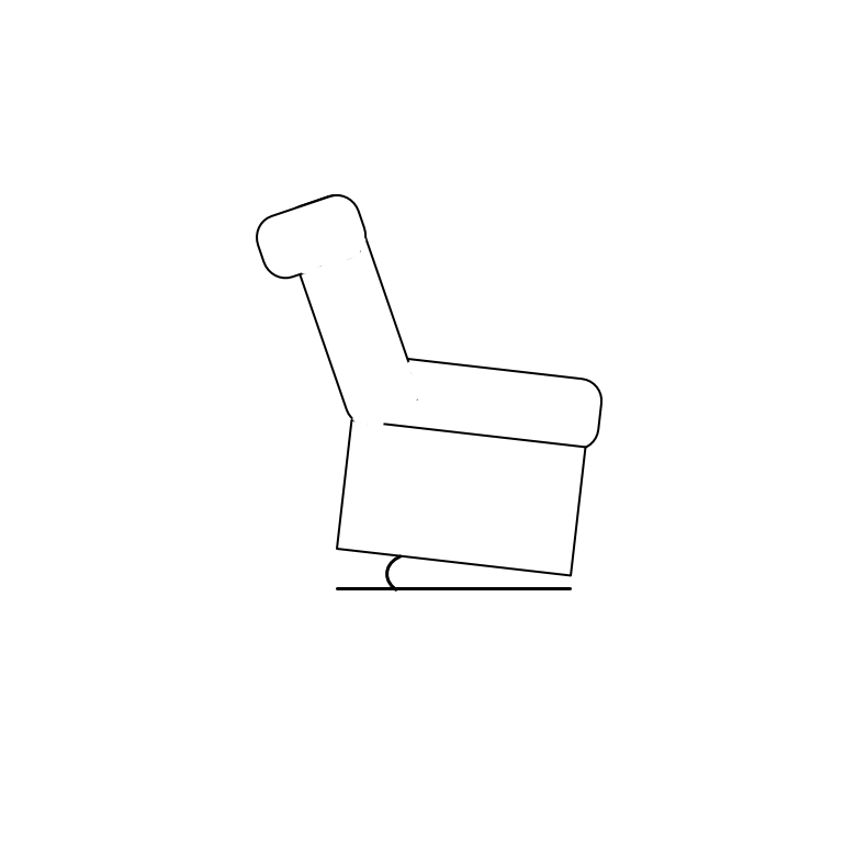 sta op stoel, relax fauteuil