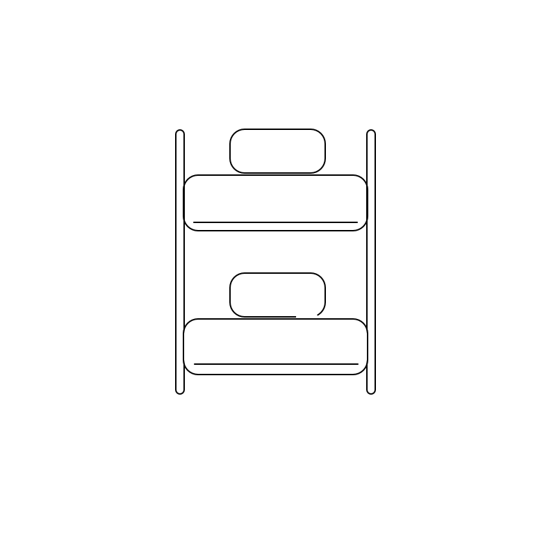 bed of hoogslaper stapelbed